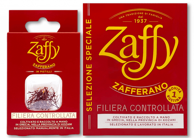 Zaffy Zafferano gusto intenso filiera controllata