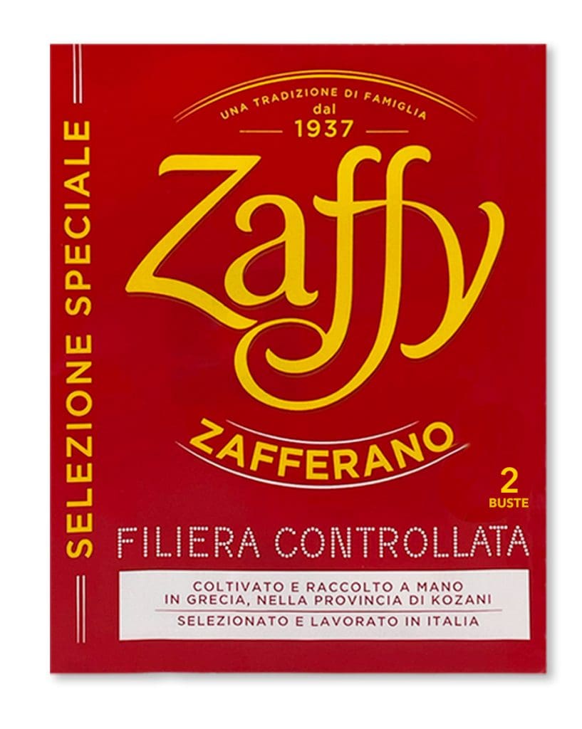 Zaffy Zafferano Filiera controllate 2 buste